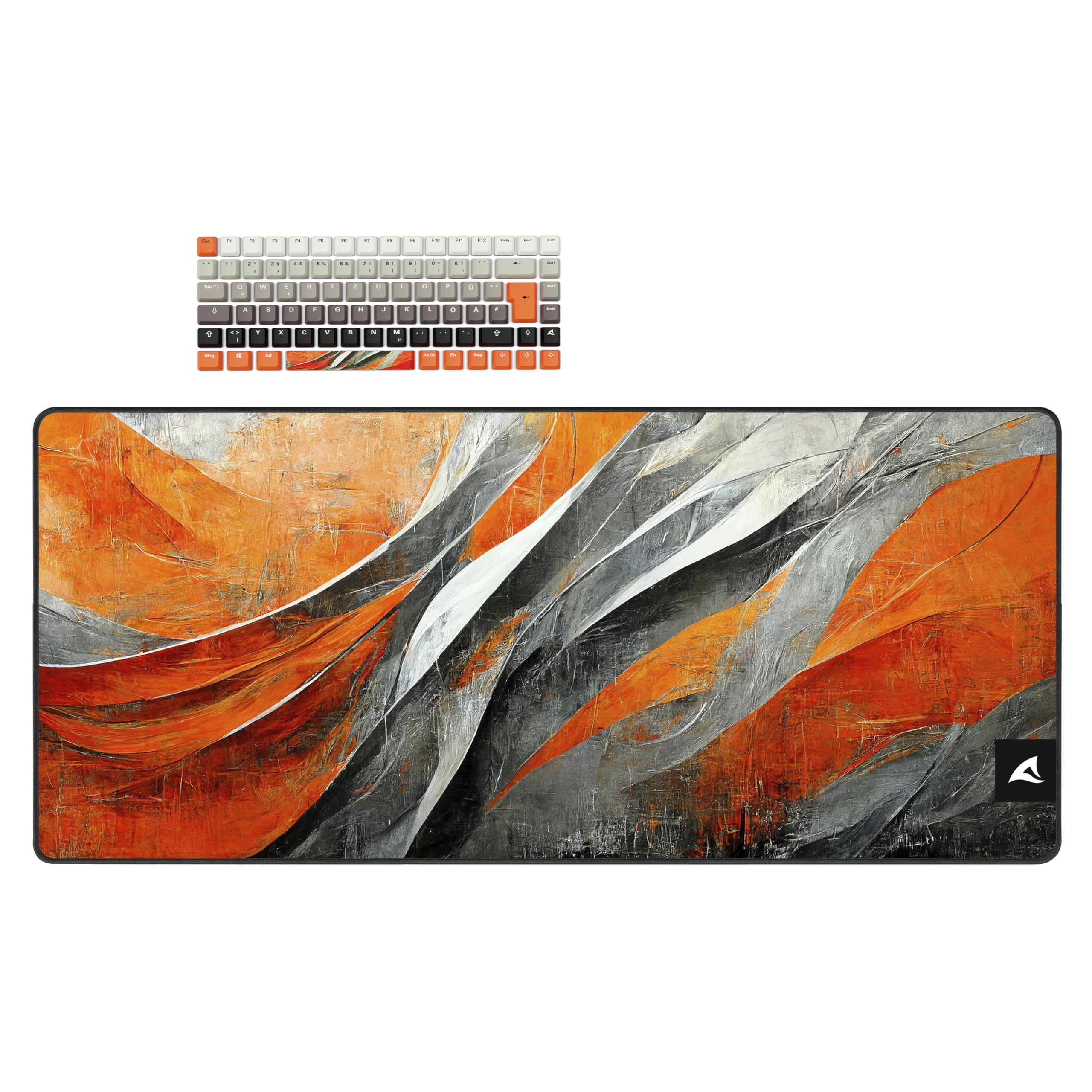 Sharkoon SKILLER SGK50 S3 Design Bundle D6 (orange/grau)