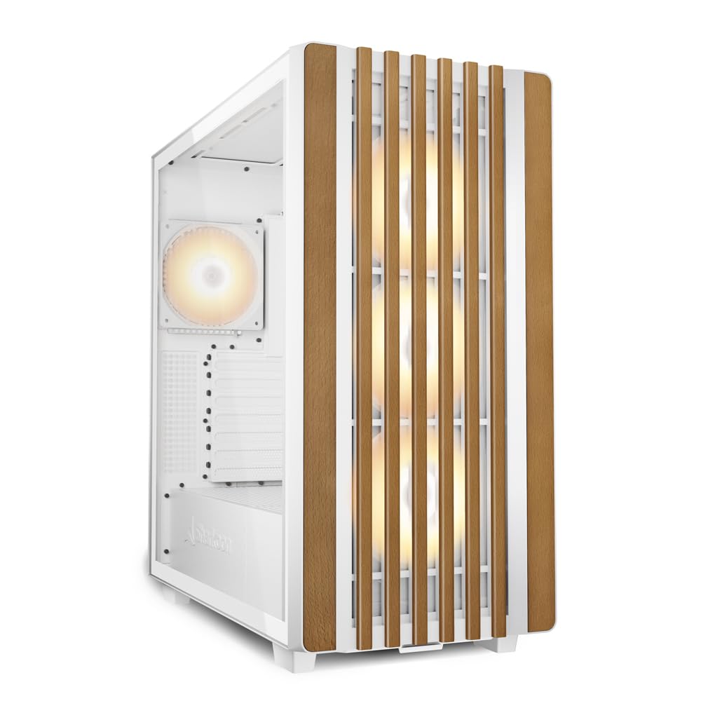 Sharkoon Gehäuse Rebel C70G RGB ATX 1xGlas weiß
