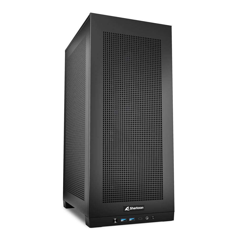Sharkoon Gehäuse Rebel C20 ITX 1xMetall schwa