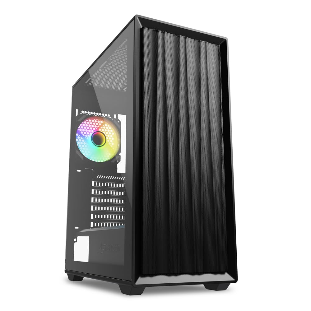 Sharkoon Gehäuse VK3 RGB ATX 1xGlas schwarz