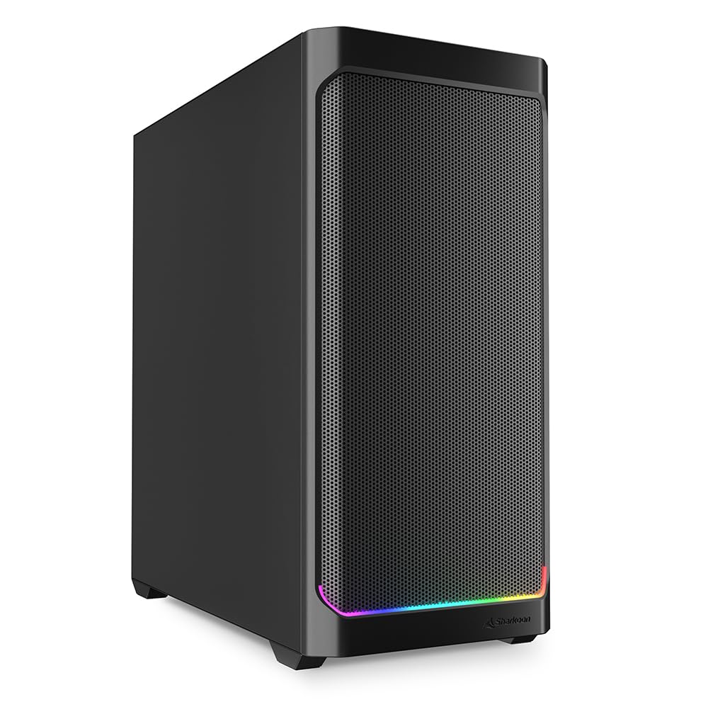 Sharkoon Gehäuse AK4 RGB ATX 1xMetall schwa