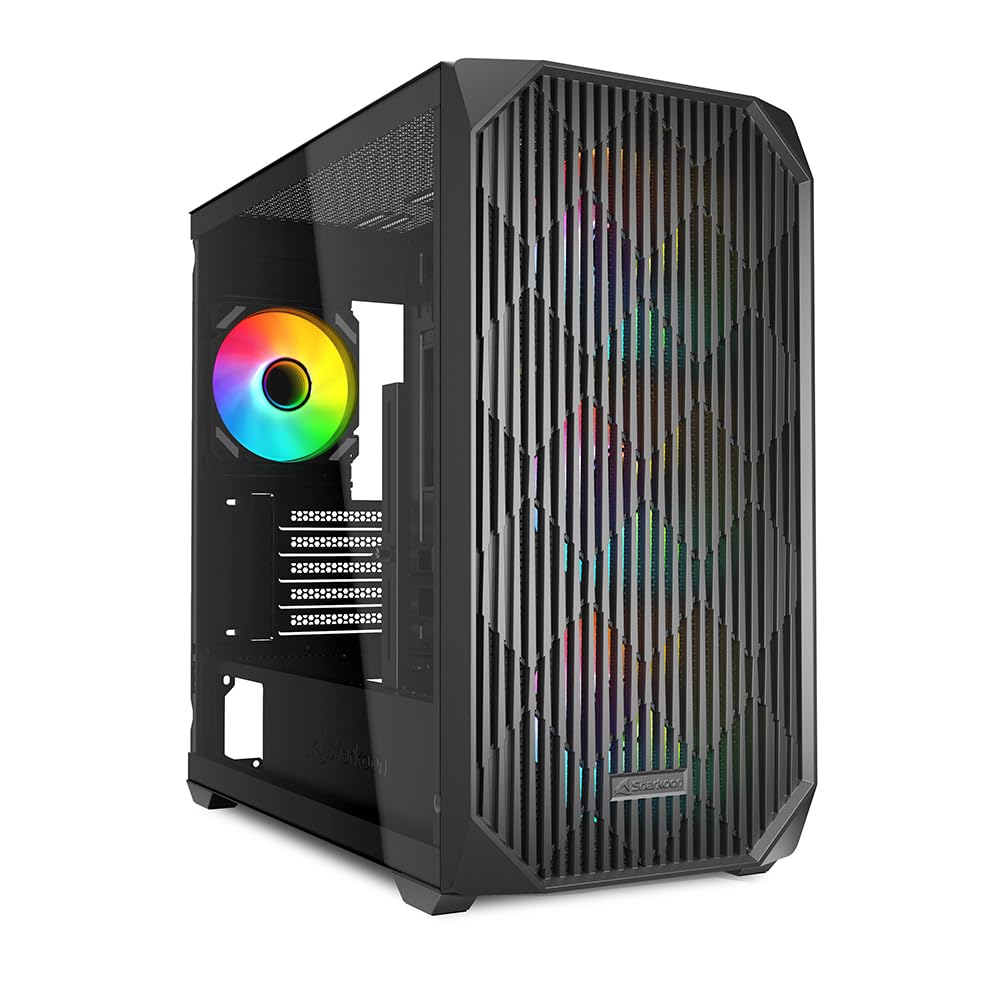 Sharkoon Gehäuse MK3 RGB Micro-ATX 1xGlas schwa