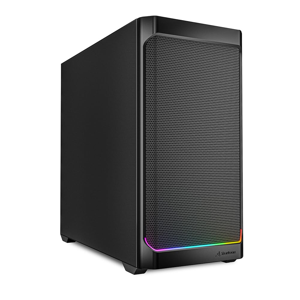 Sharkoon Gehäuse MK4 RGB Micro-ATX 1xMetall schwa