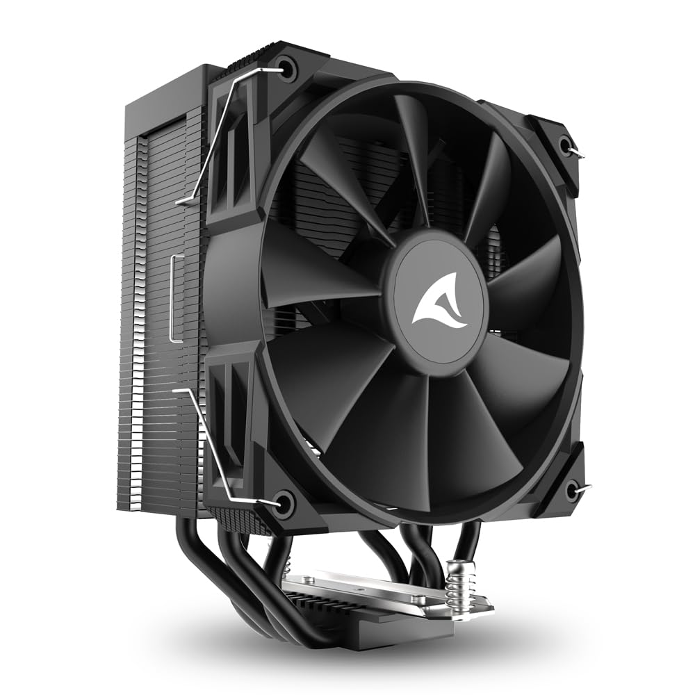 Sharkoon CPU Kühler A40 120mm schwarz 1200/1700/1851/AM4/AM5