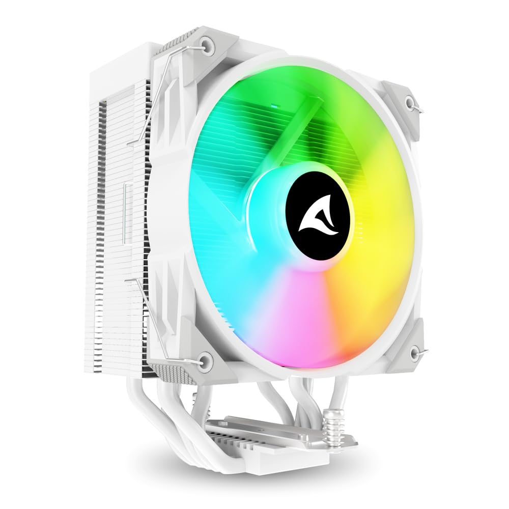 Sharkoon CPU Kühler A50 120mm weiss RGB 1200/1700/1851/AM4/5