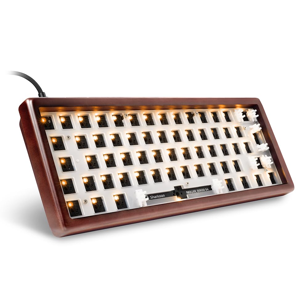 Sharkoon SKILLER SGK50 S4 Gen2 Wood Barebone