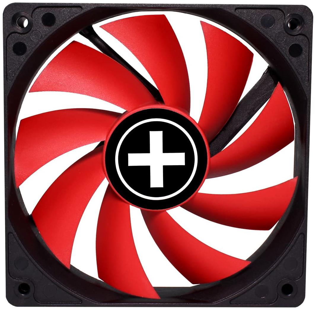 Xilence Ventilateur de boitier Performance C XPF120 12cm (Noir/Rouge)