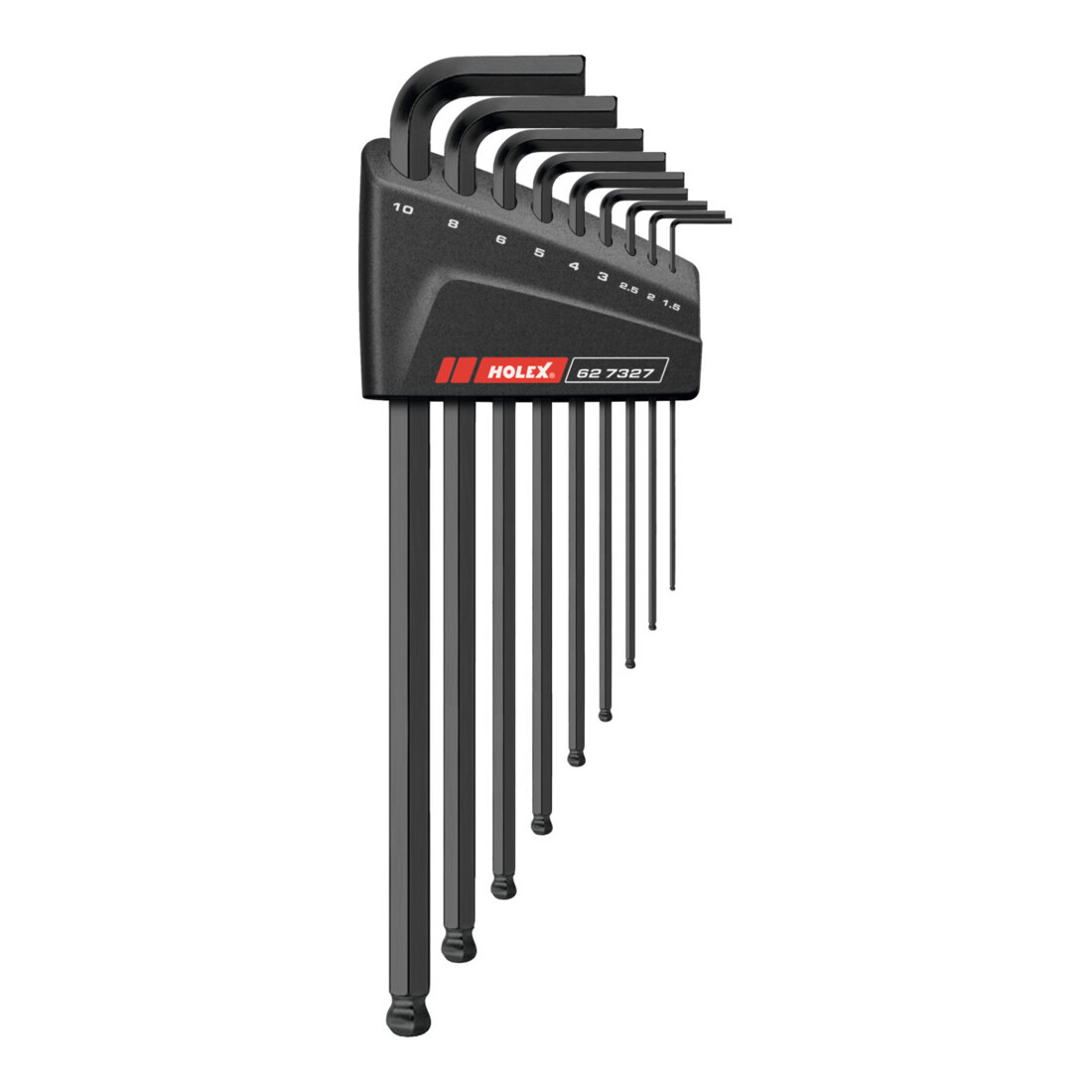 HOLEX Jeu de clés mâles coudées 6 pans phosphaté 9