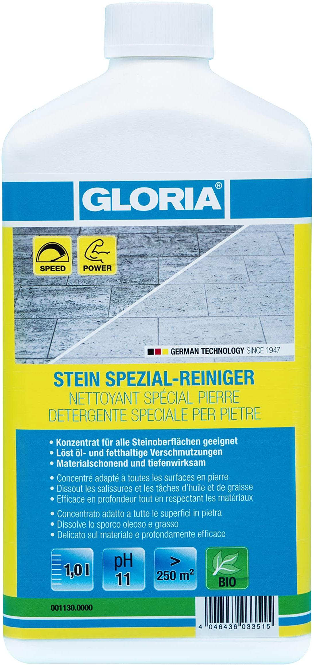 Gloria Nettoyant pierre et pavage pour extérieur 1L