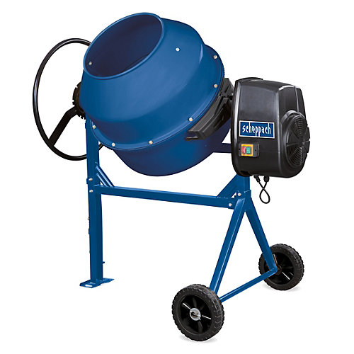 SCHEPPACH Bétonnière électrique Mix160 650W 230V