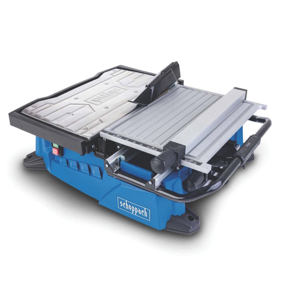 SCHEPPACH Coupe-carreau manuel électrique WTS2000 900W avec table coulissante 230-240V