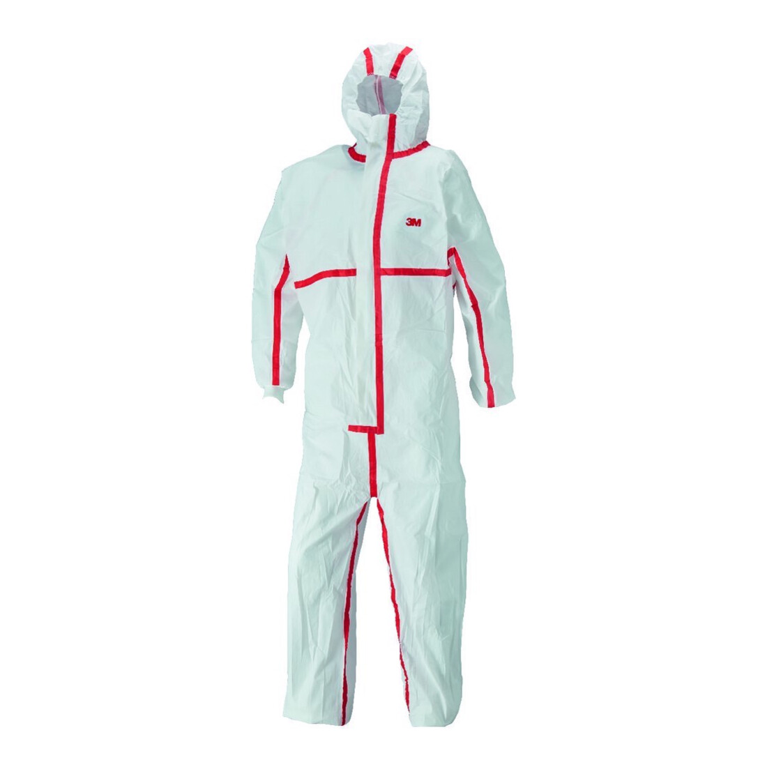 3M Combinaison de protection 4565, blanc/rouge Type 4/5/6 Taille 4XL