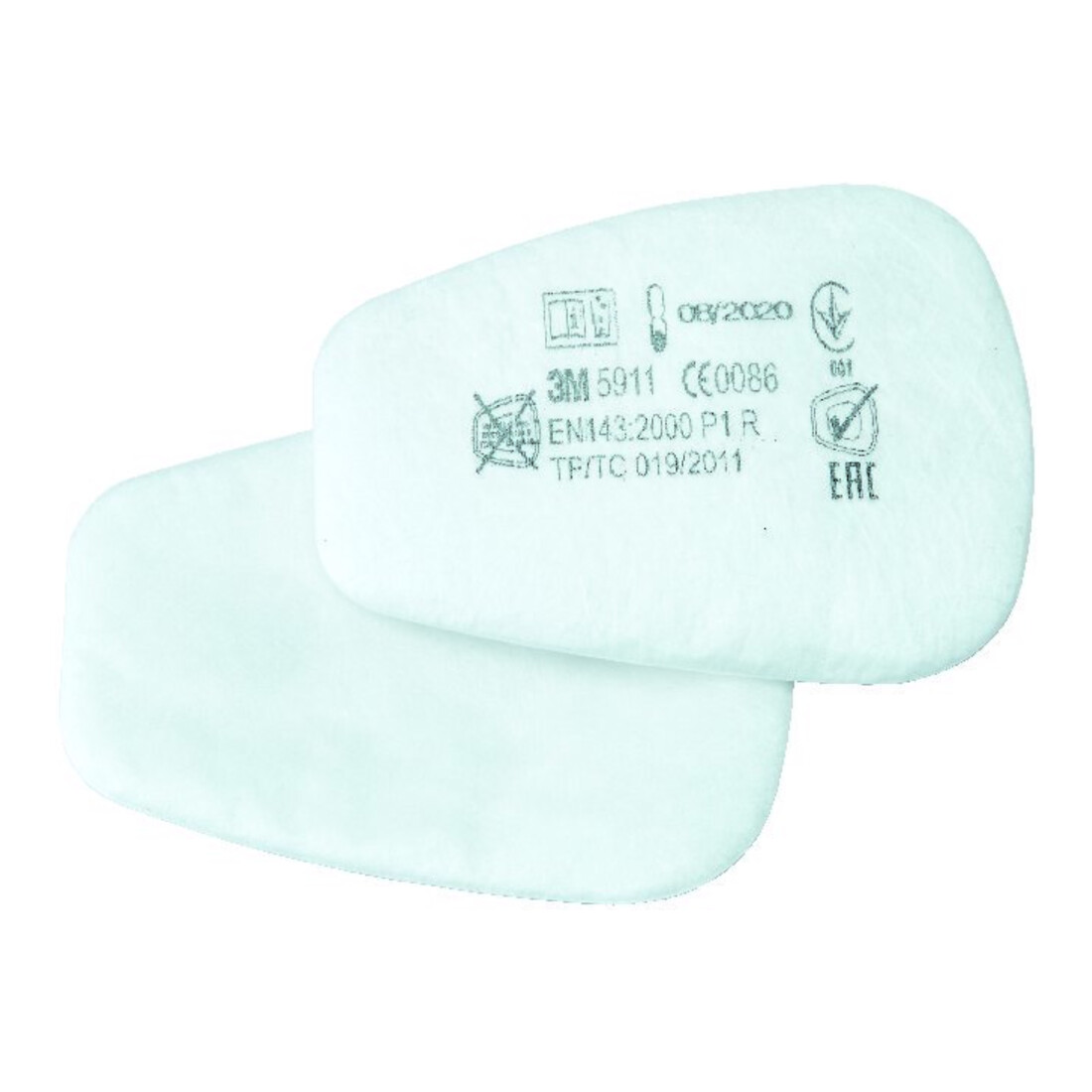 3M Filtre à insert non tissé 5911, P1R