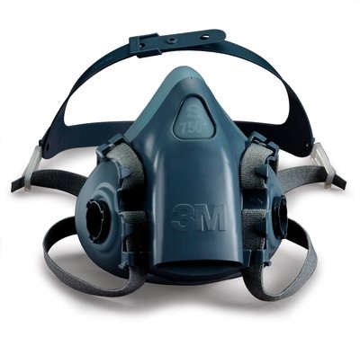 3M Demi-masque de protection respiratoire 7502 Série 7500 EN 140 sans filtre M
