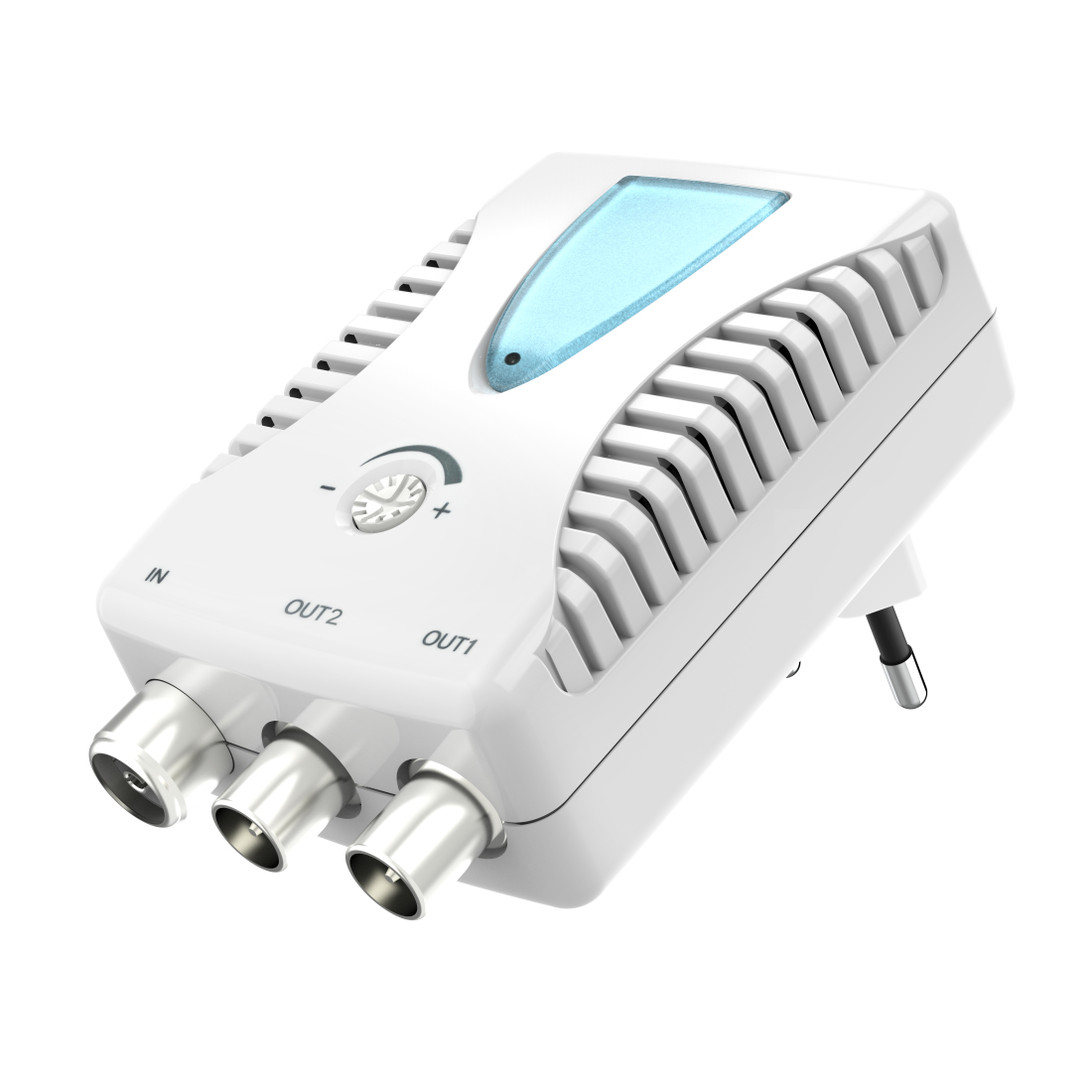 HAMA Atténuateur 00205228 13 dB blanc F Coax 40-862 MHz