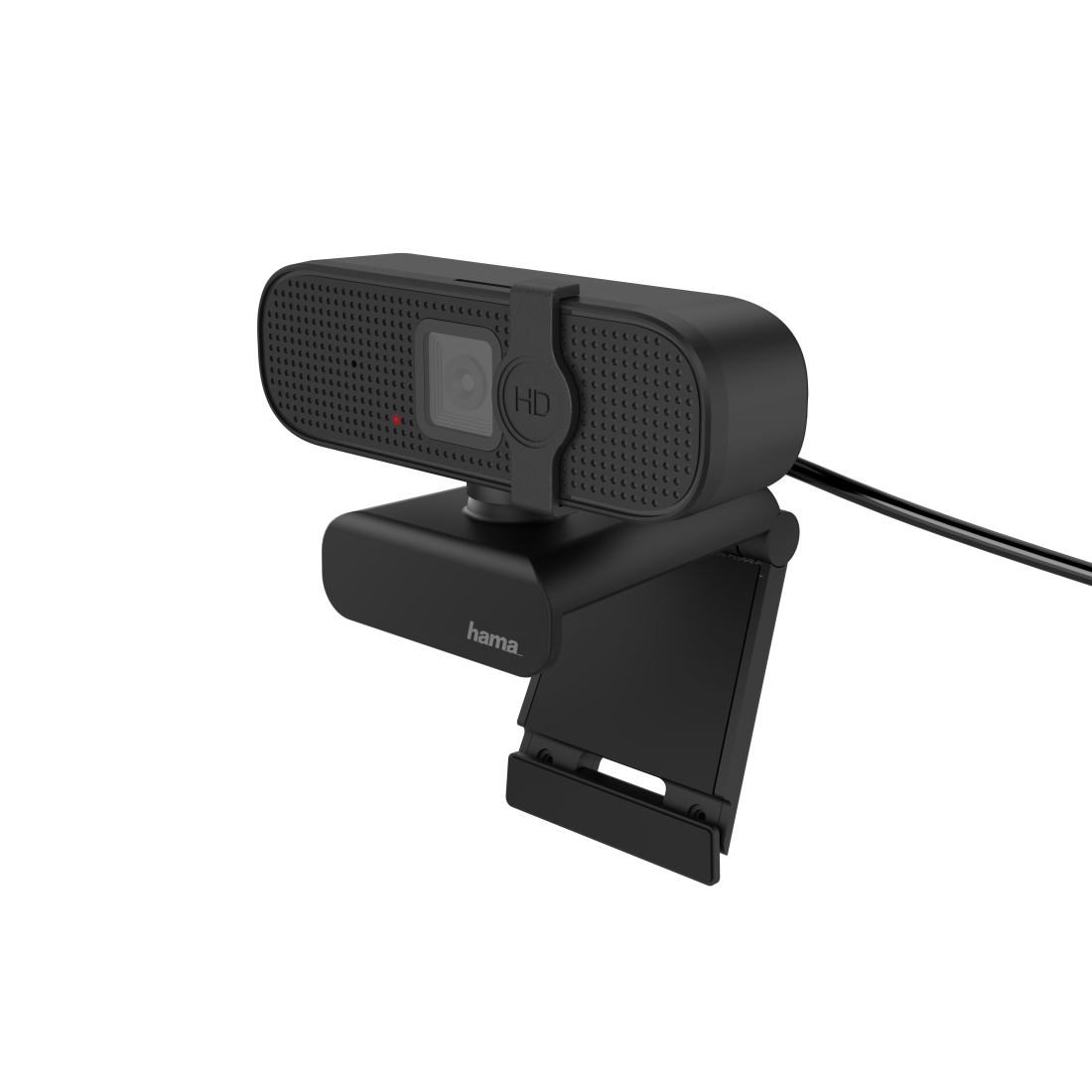 HAMA Webcam C 400 Full HD, 2 MP, 1920 x 1080, USB 2.0, avec microphone intégré