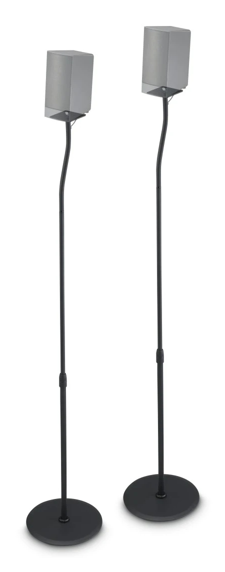 HAMA Hama Supports ajustables en hauteur pour enceintes Noir