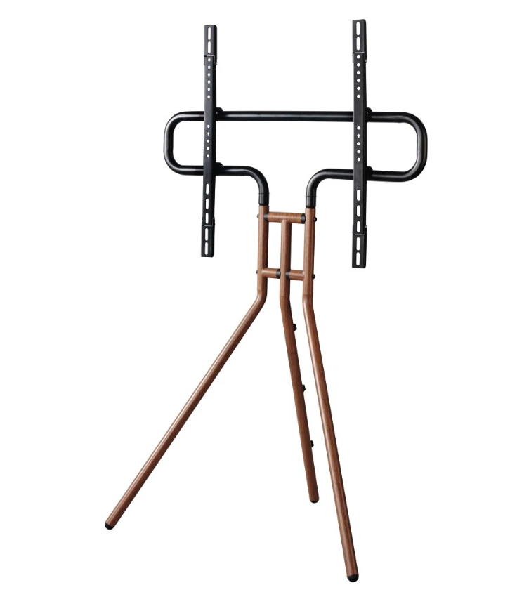 HAMA Hama Support Pied TV Chevalet, bois (Noyer)