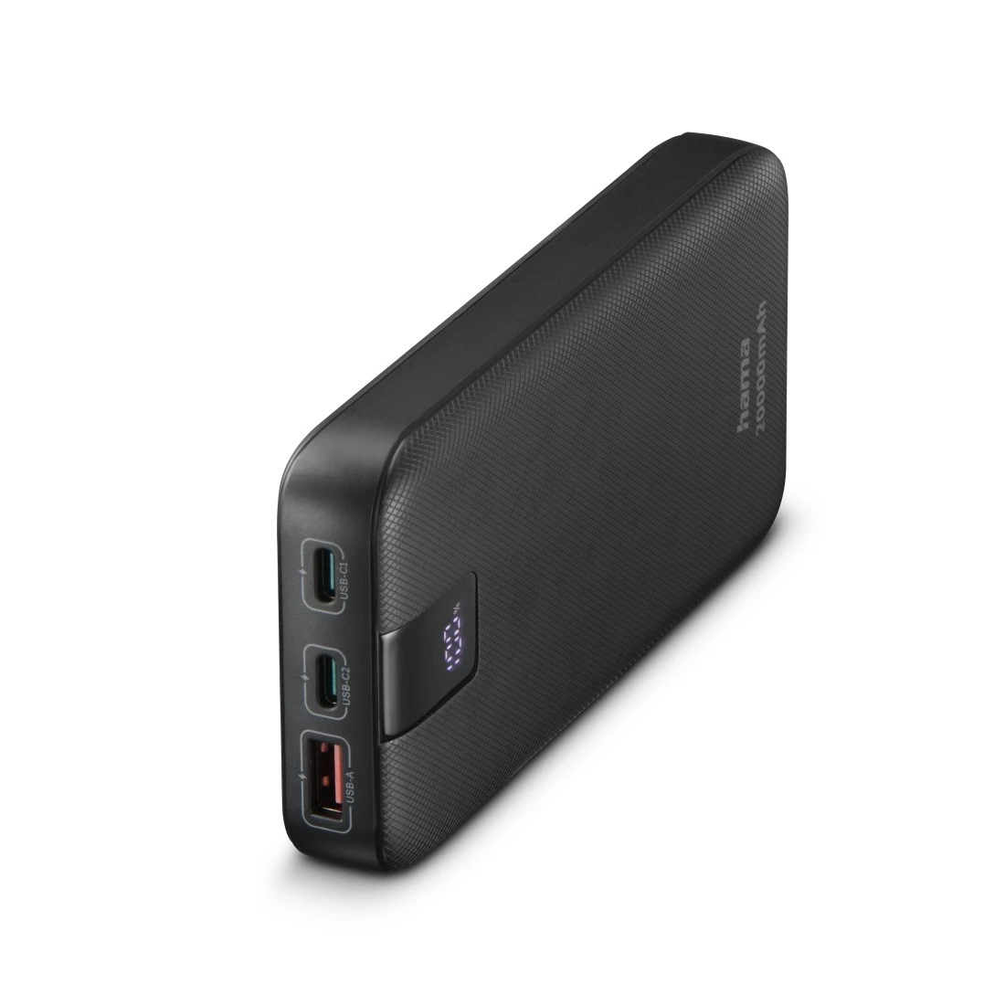 HAMA Batterie externe 00201719 Lithium Polymère 20 000 mAh Anthracite