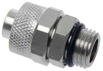 ohne Hersteller Embout droit G1/4 Pouces AG sur 11/8mm - argent brillant