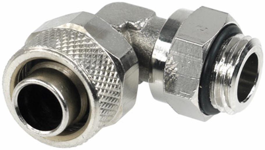 ohne Hersteller - Modèle du produit : Embout 90 Degrés G1/4 Pouces sur 13/10mm - argent brillant