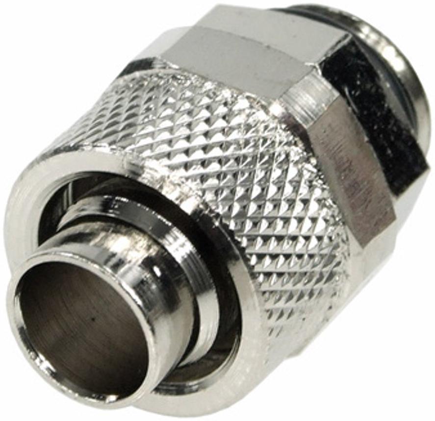 ohne Hersteller Embout droit G1/4 Pouces sur 13/10mm - argent brillant