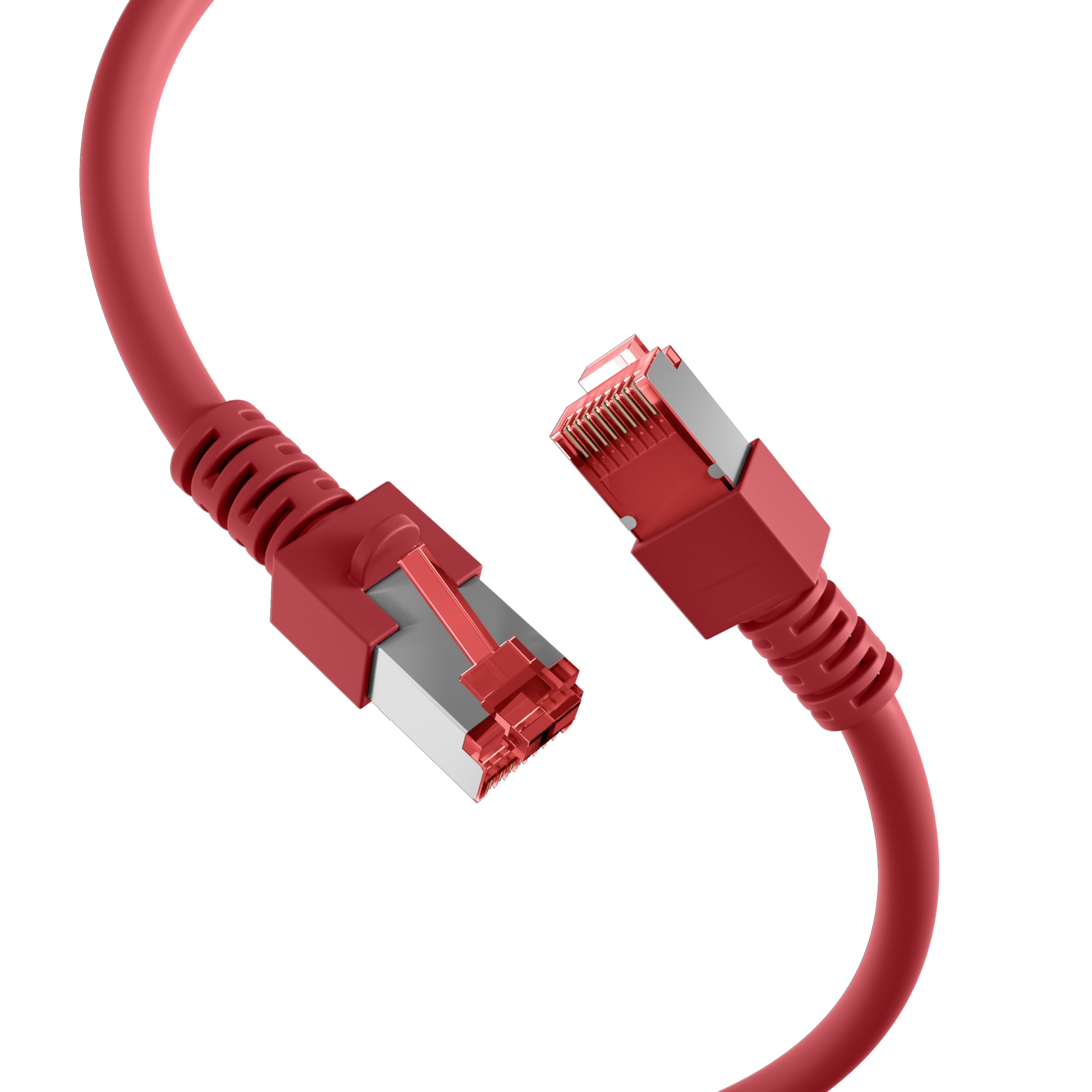 EBP RJ45 Patchkabel S/FTP, Cat.6, LSZH, 15m, rot