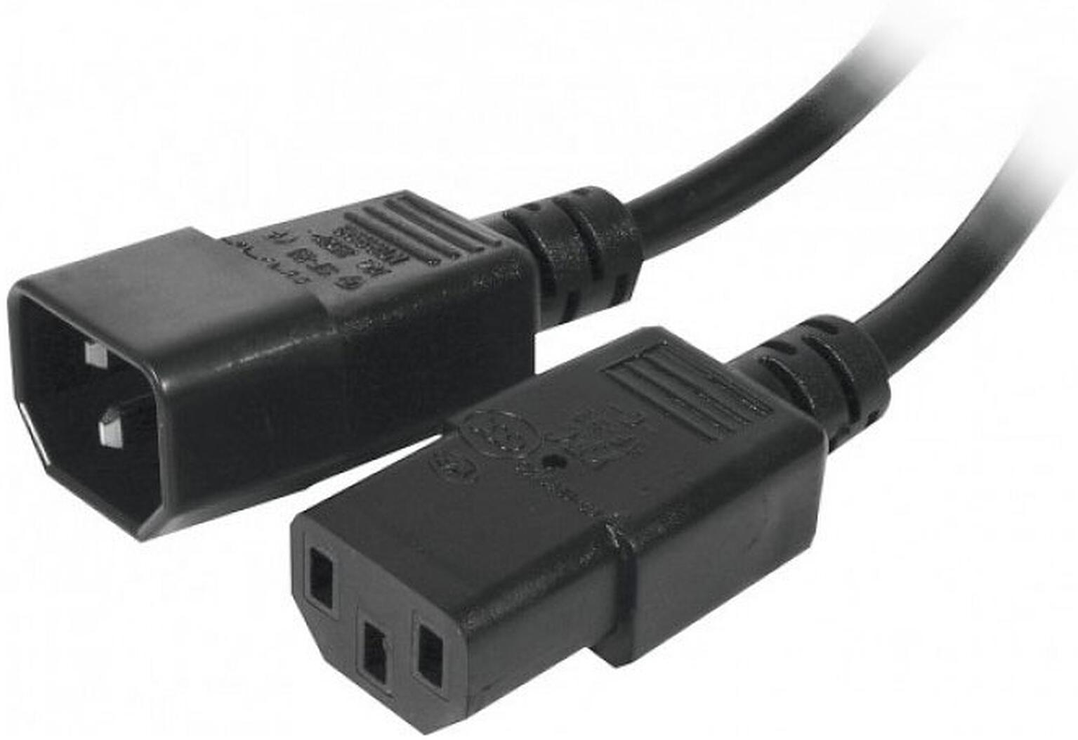 GENERIQUE Modèle : Rallonge d'alimentation pour PC, moniteur et onduleur (5 m)