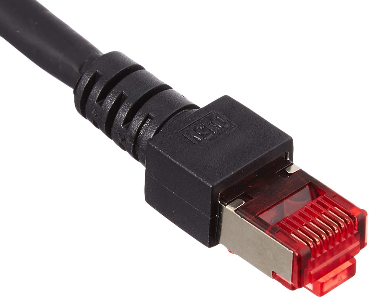 EBP RJ45 Patchkabel S/FTP, Cat.6, LSZH, 0.15m, schwarz
