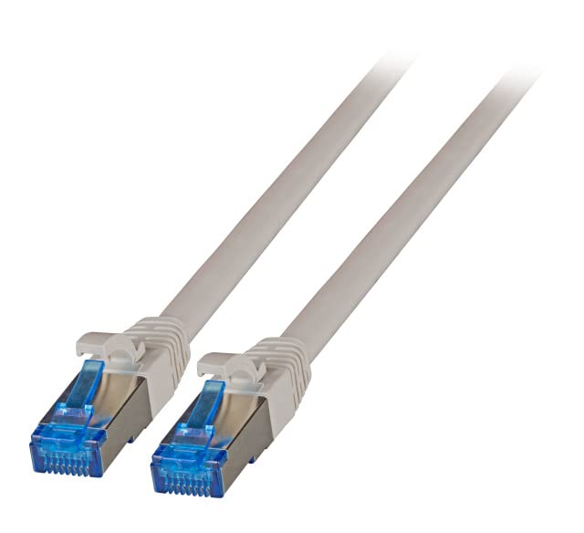 EBP RJ45 Patchkabel S/FTP,Cat.6A,Cat7 TPE superflex,25m,grau