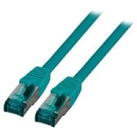 EBP RJ45 Patchkabel S/FTP, Cat.6A, LSZH, 15m, grün