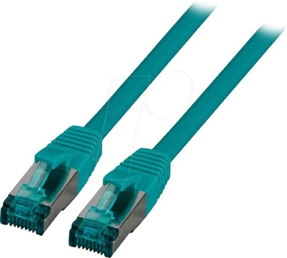 EBP RJ45 Patchkabel S/FTP, Cat.6A, LSZH, 1m, grün