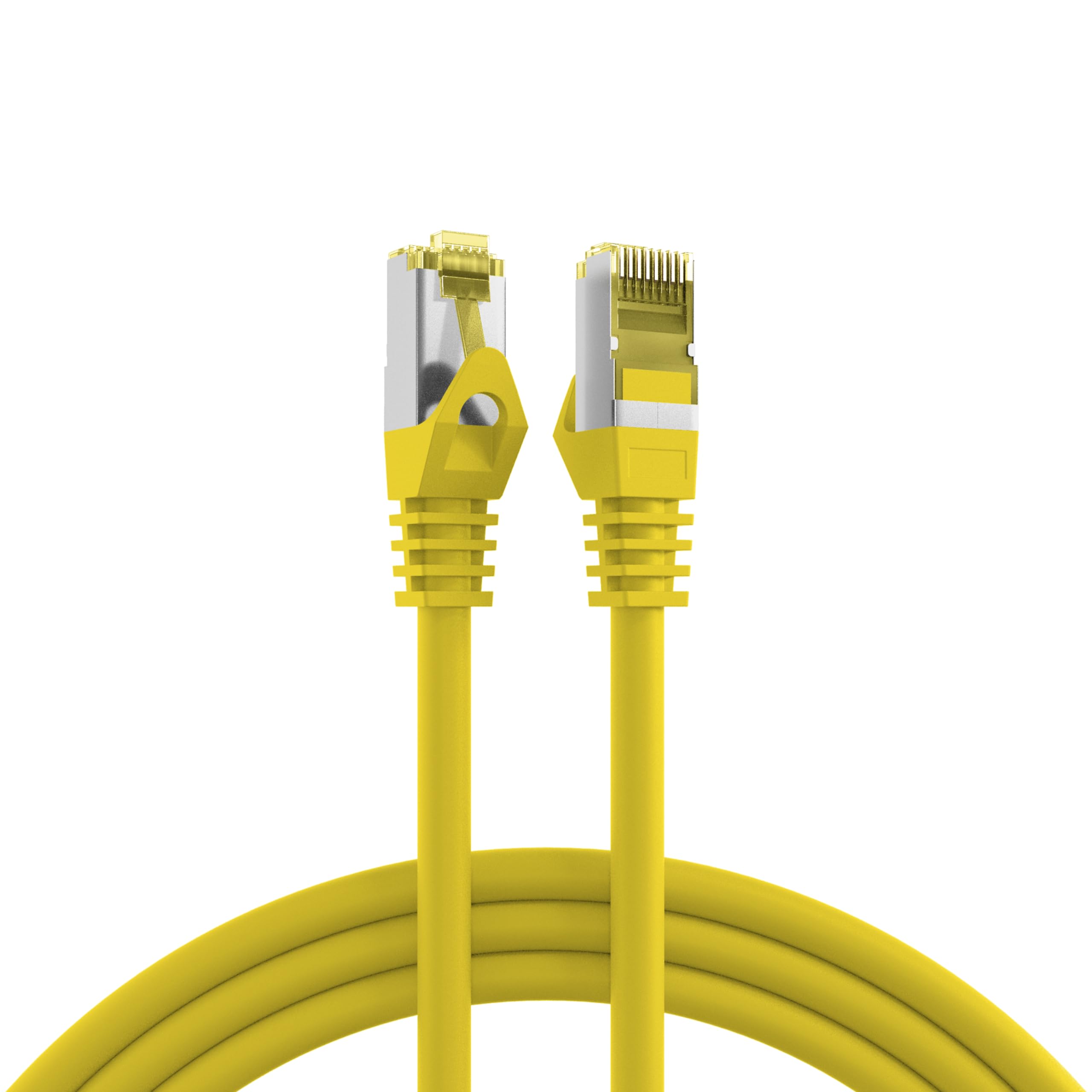 EBP RJ45 Patchkabel Cat.6A S/FTP LSZH Cat.7 Rohkabel gelb