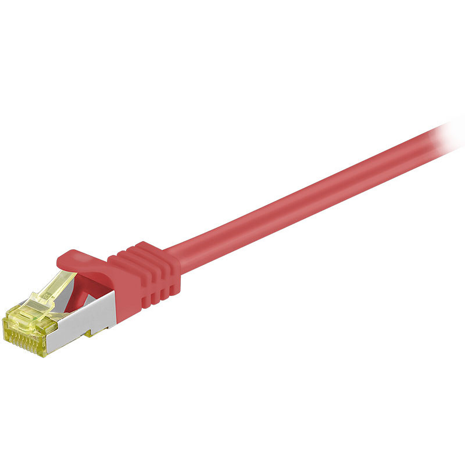 GENERIQUE Modèle du produit : Cordon RJ45 catégorie 7 S/FTP 1 m (Rouge)