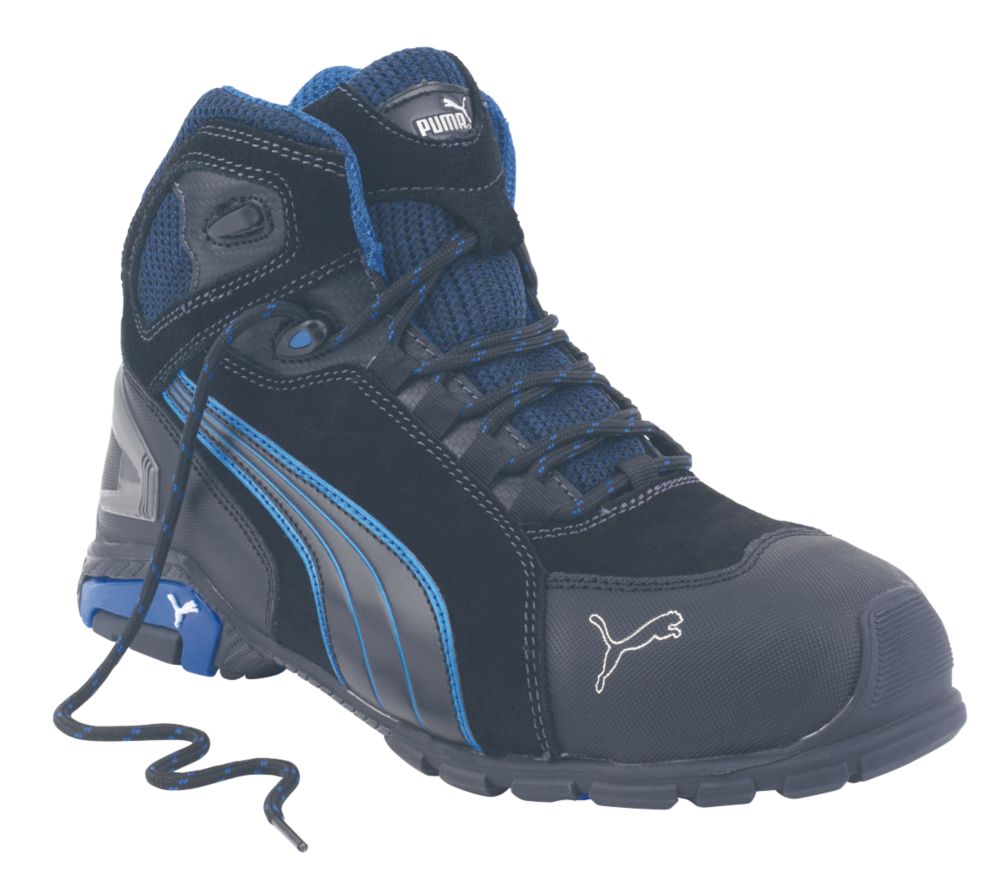 PUMA Baskets de sécurité montantes S3 Rio noires pointure 46
