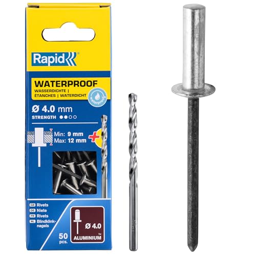 Rapid Rivets étanches Ø4.8x14mm aluminium