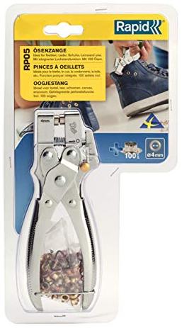 Rapid Pince à œillets RP05 + 100 œillets Ø4mm