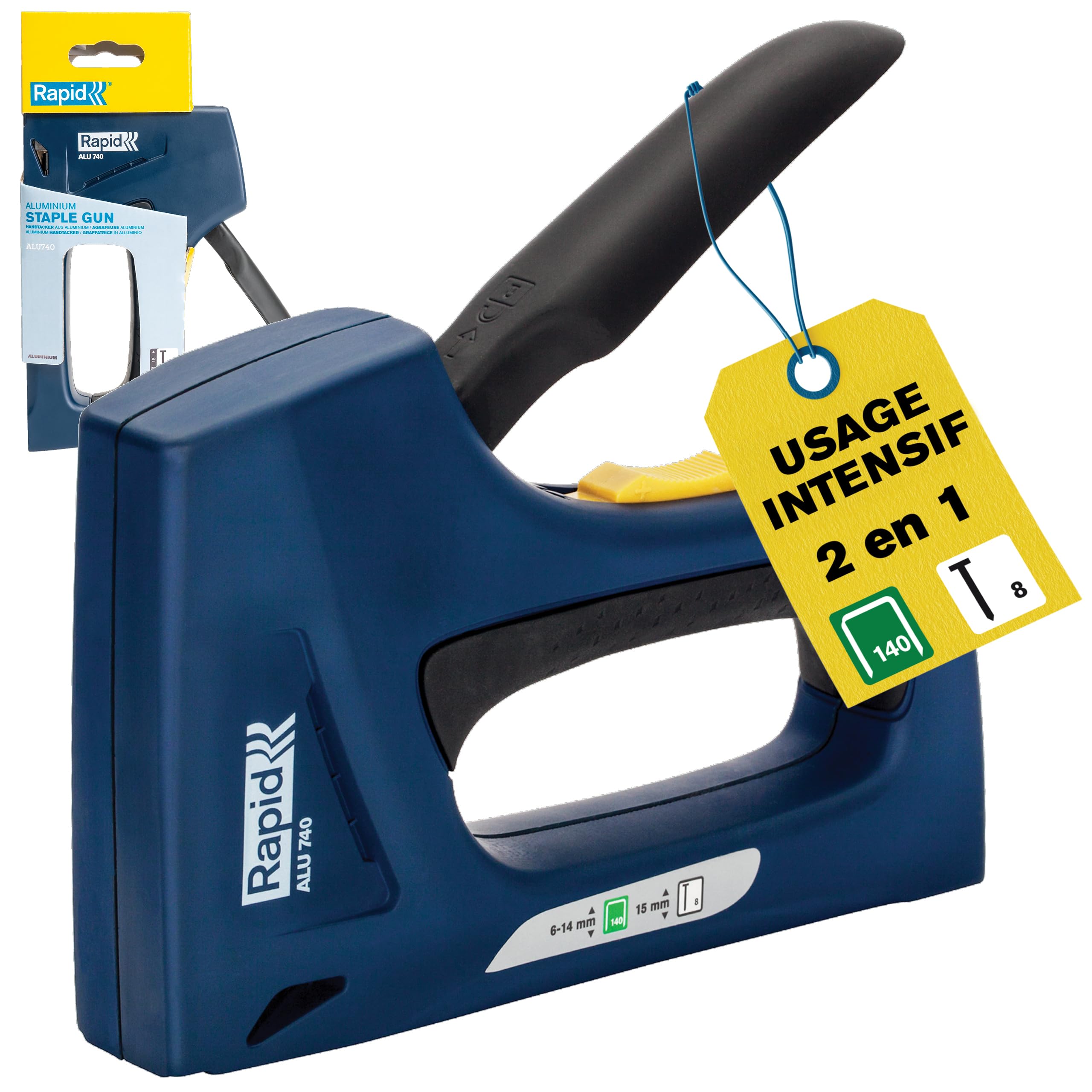 Rapid Agrafeuse-cloueuse manuelle 5001676 ALU740