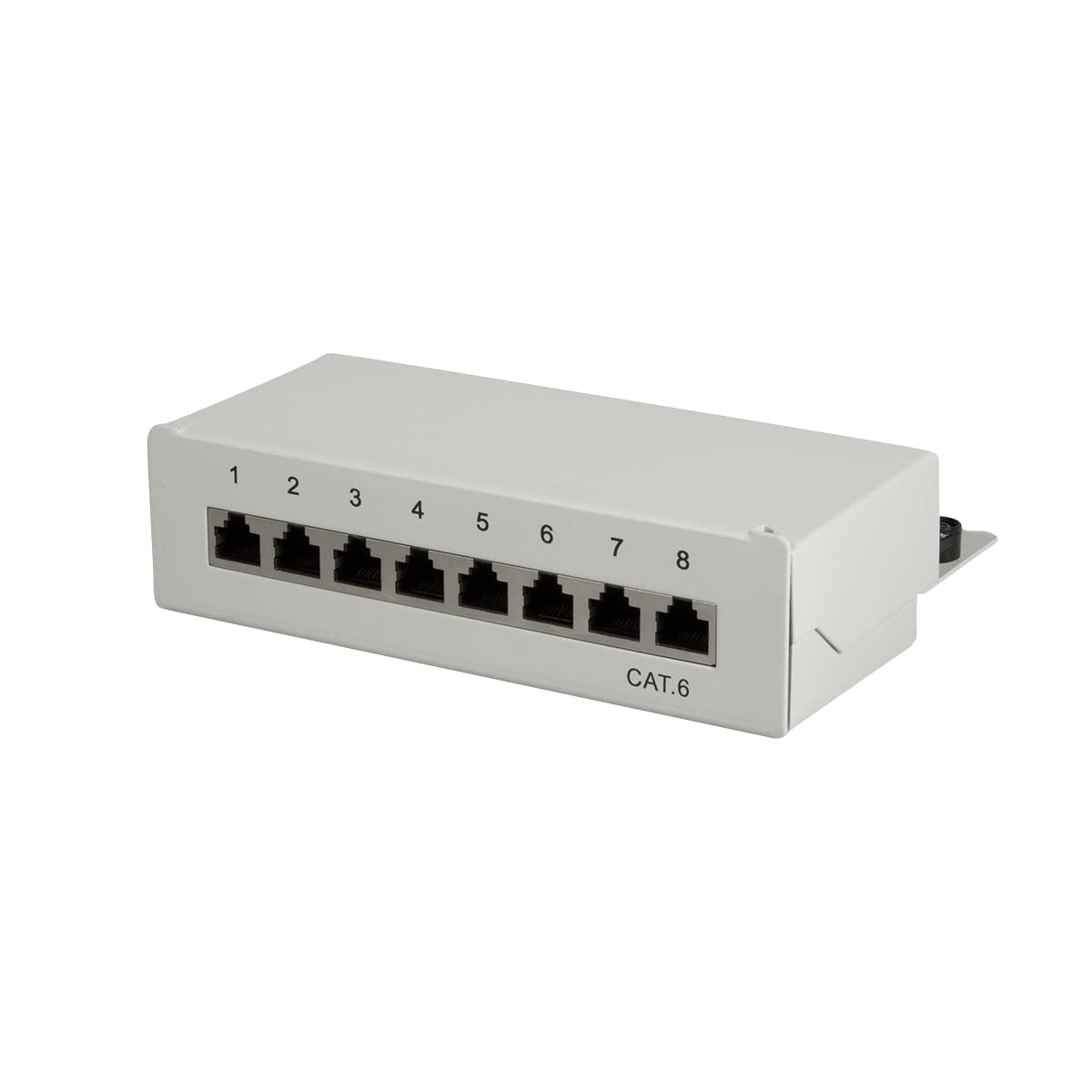 LOGILINK Patchpanel 8-Port RJ45 Cat6 geschirmt