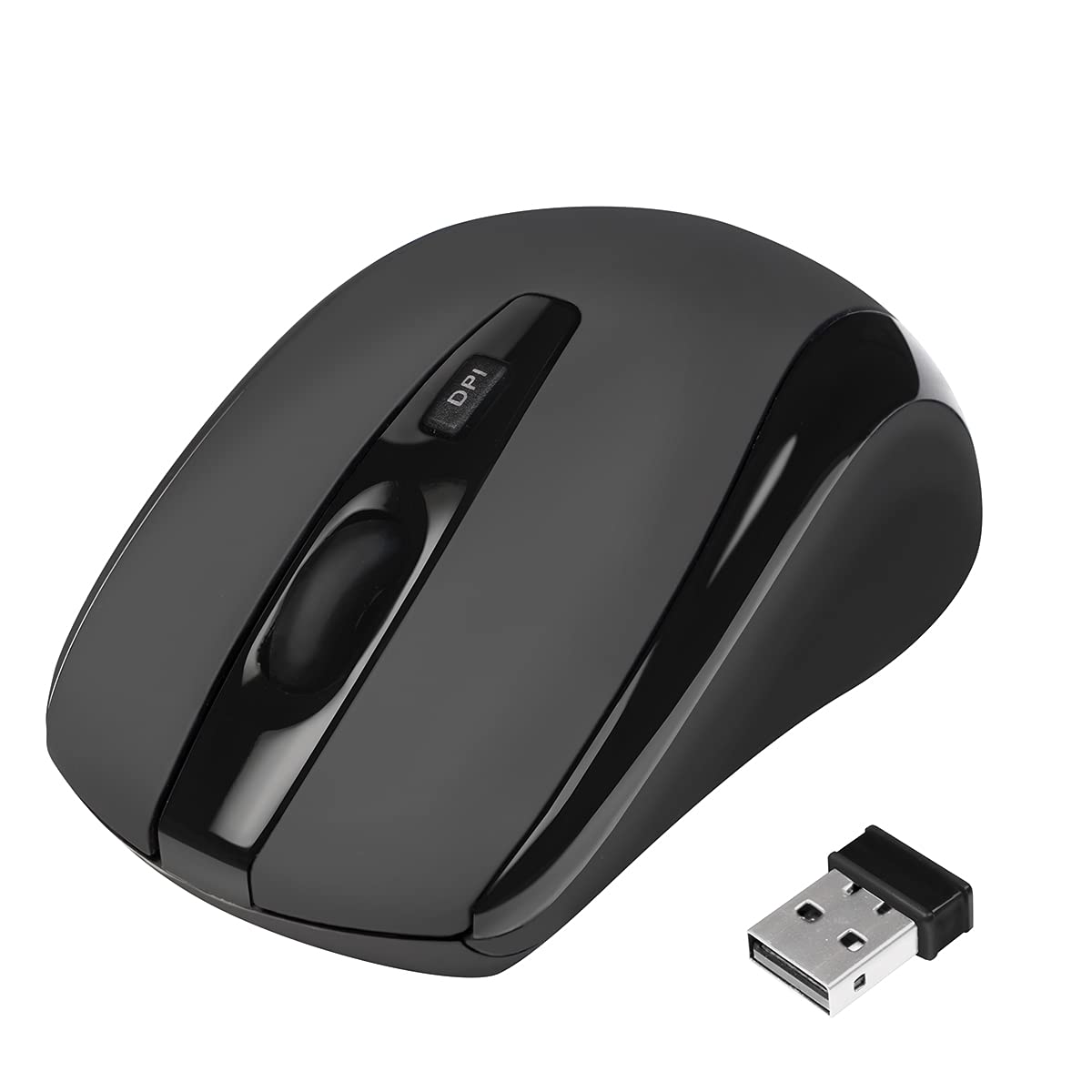LOGILINK Maus mini Funk 2.4 GHz 800dpi optisch scroll black