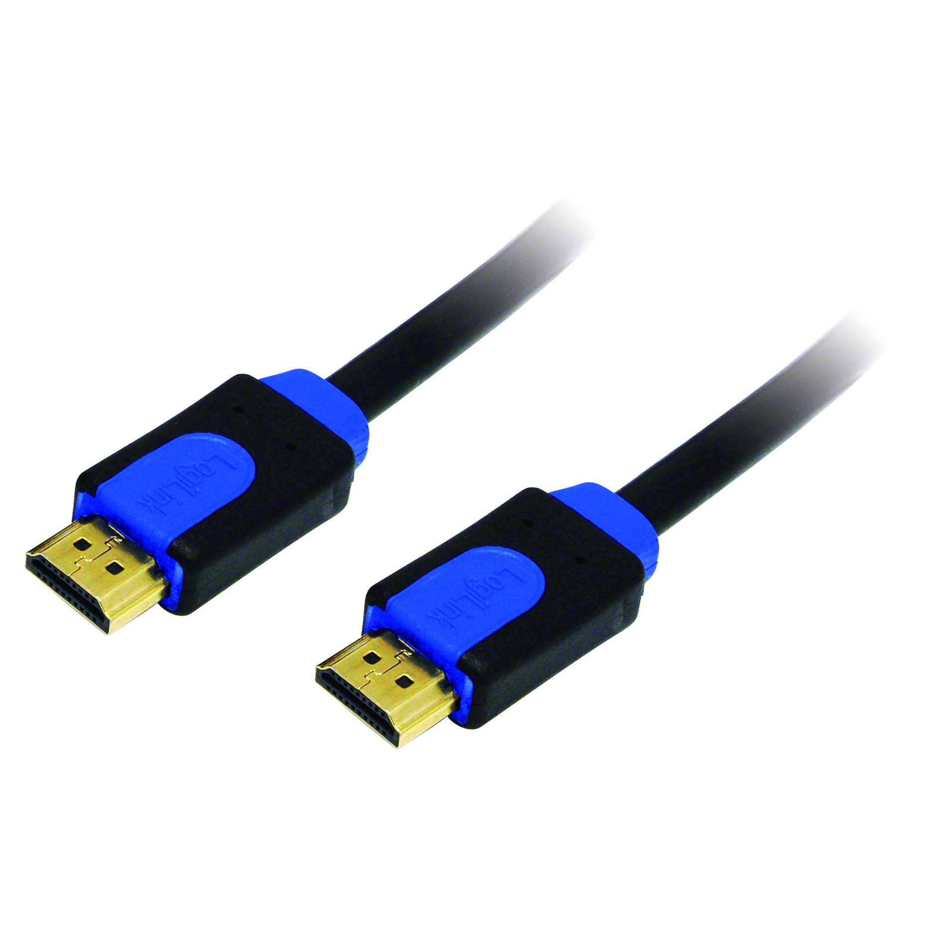 LOGILINK HDMI (ST-ST) 3m Anschlusskabel 4K Schwarz/Blau