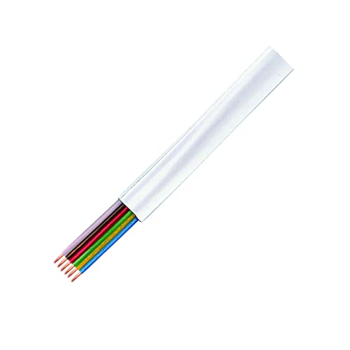 LOGILINK Modular Flat Cable 6-wire, colour white, 100m