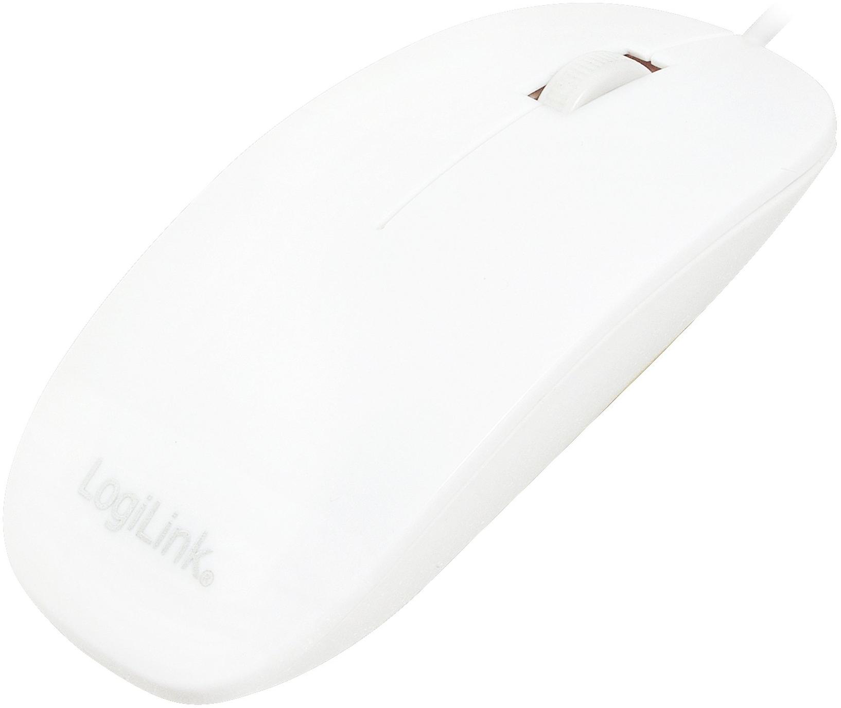 LOGILINK Souris filaire ID0062 Slim (Blanc)