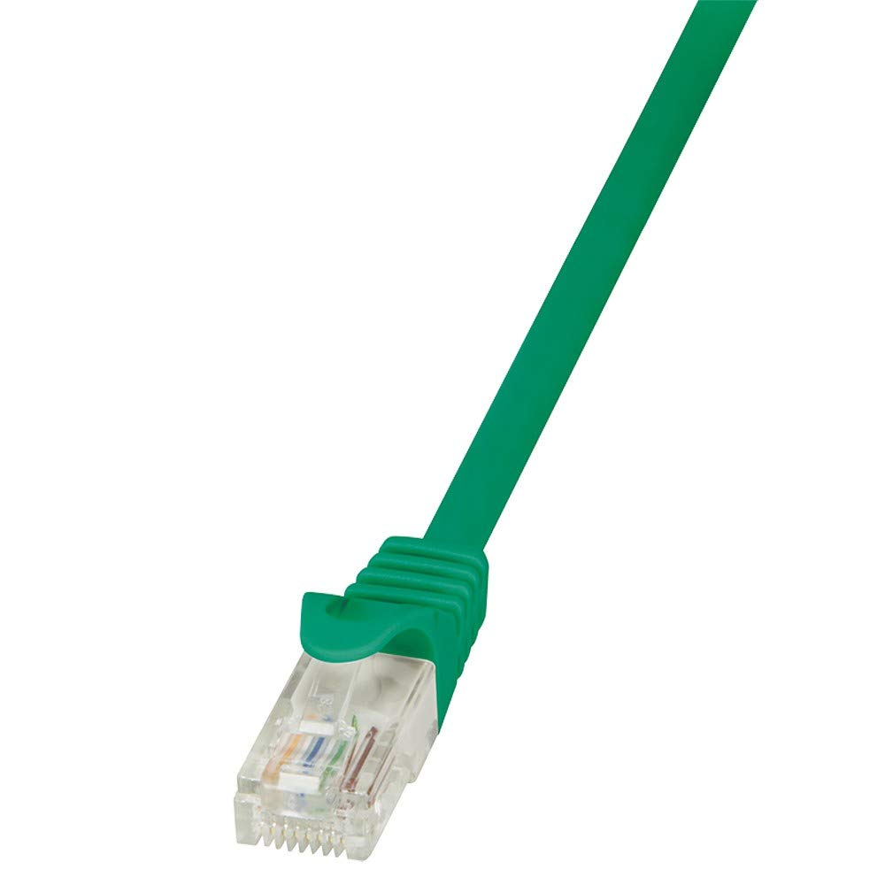 LOGILINK Patchkabel CAT5e  U/UTP AWG26/7  1m    grün