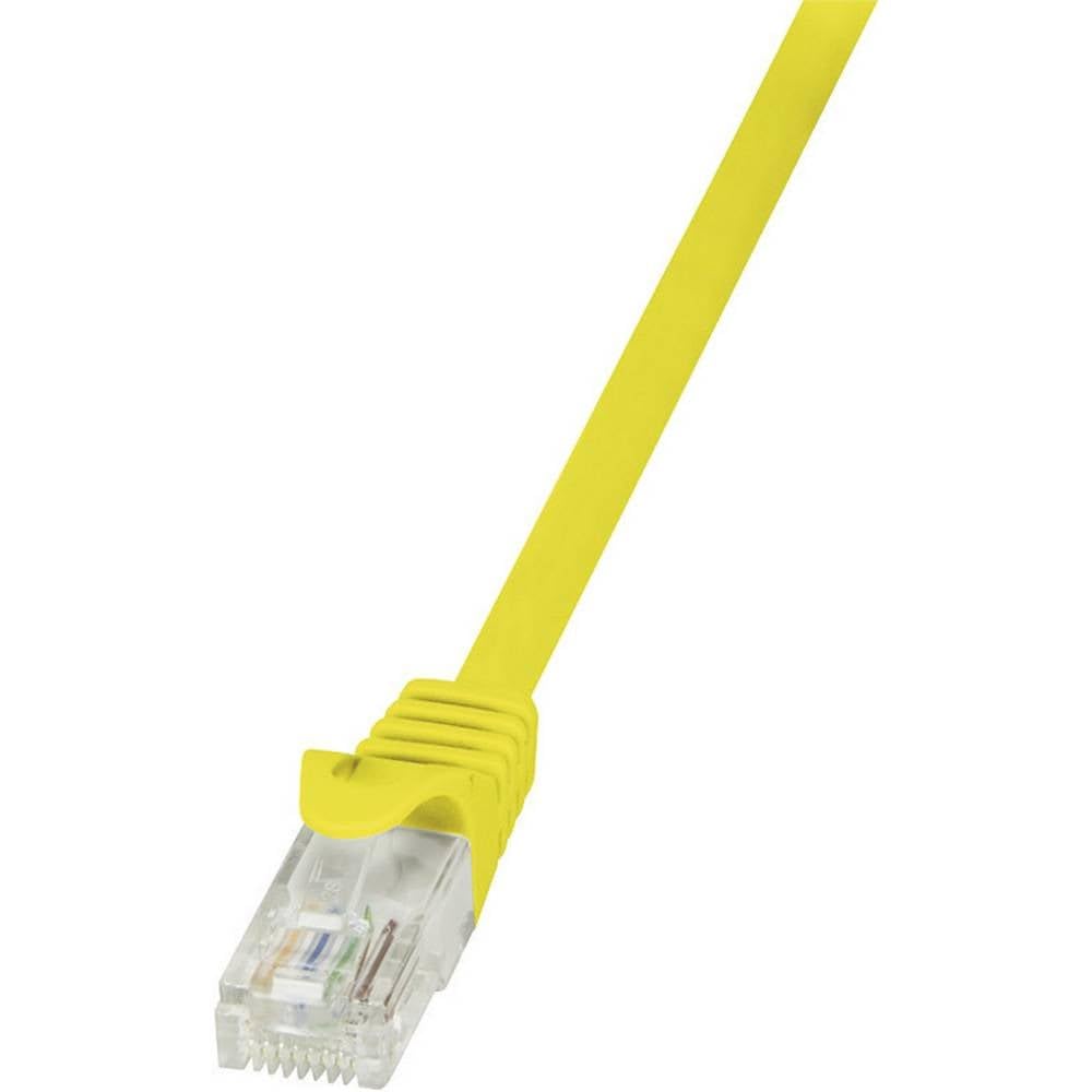 LOGILINK Patchkabel CAT5e  U/UTP AWG26/7  1m    gelb