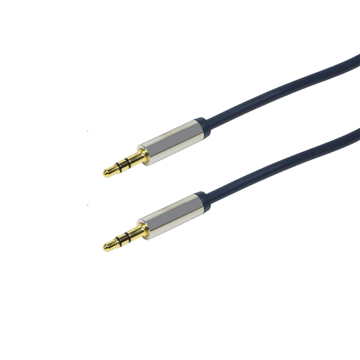 LOGILINK Audio-Kabel,3,5 mm 3-Pin/M zu 3,5 mm 3-Pin/M,bl 0,5