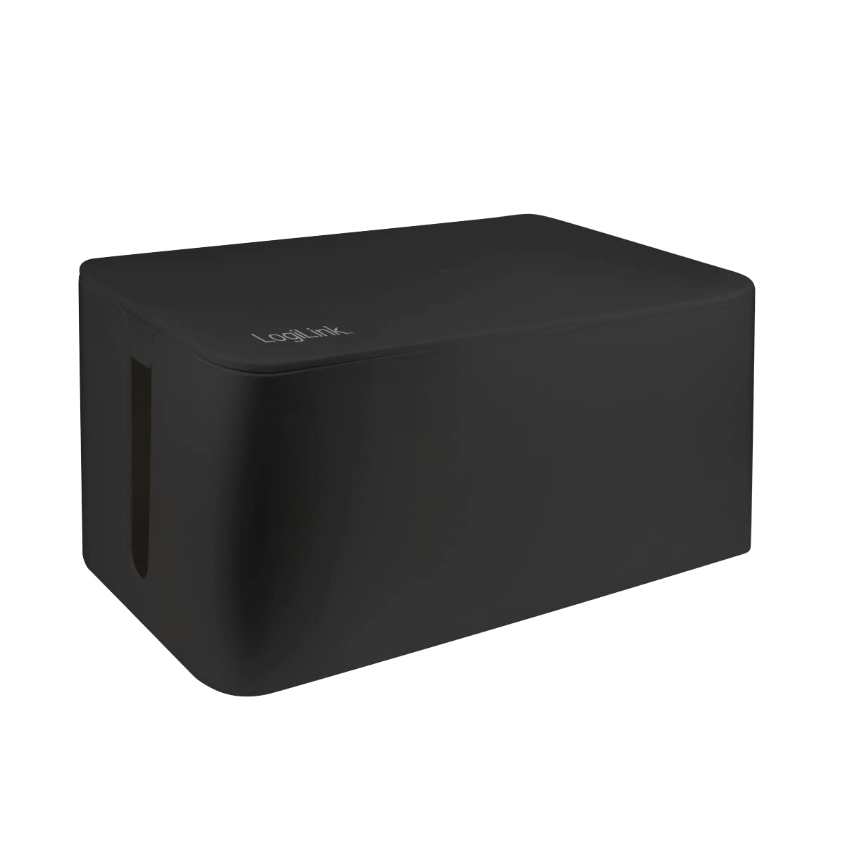 LOGILINK Boite de rangement câbles Big Size (Noir)