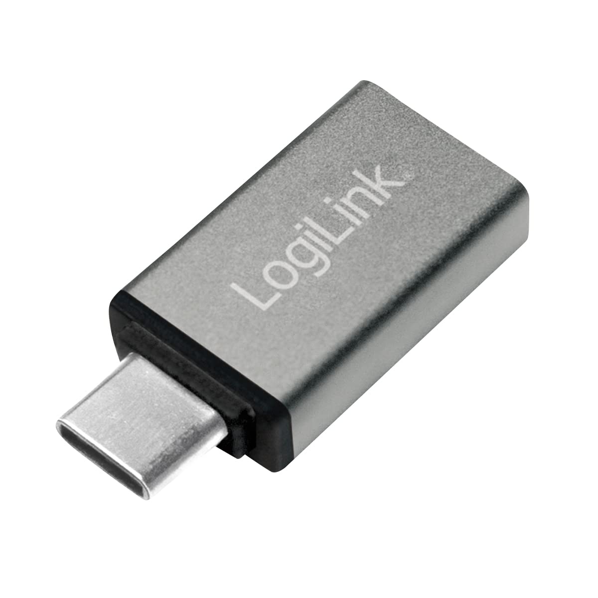 LOGILINK USB-C > USB 3.0 (ST-BU) Adapter Silber