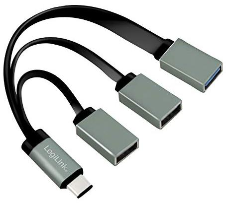LOGILINK Hub USB 3.1 Type C 2x USB 2.0 + 1x USB 3.0