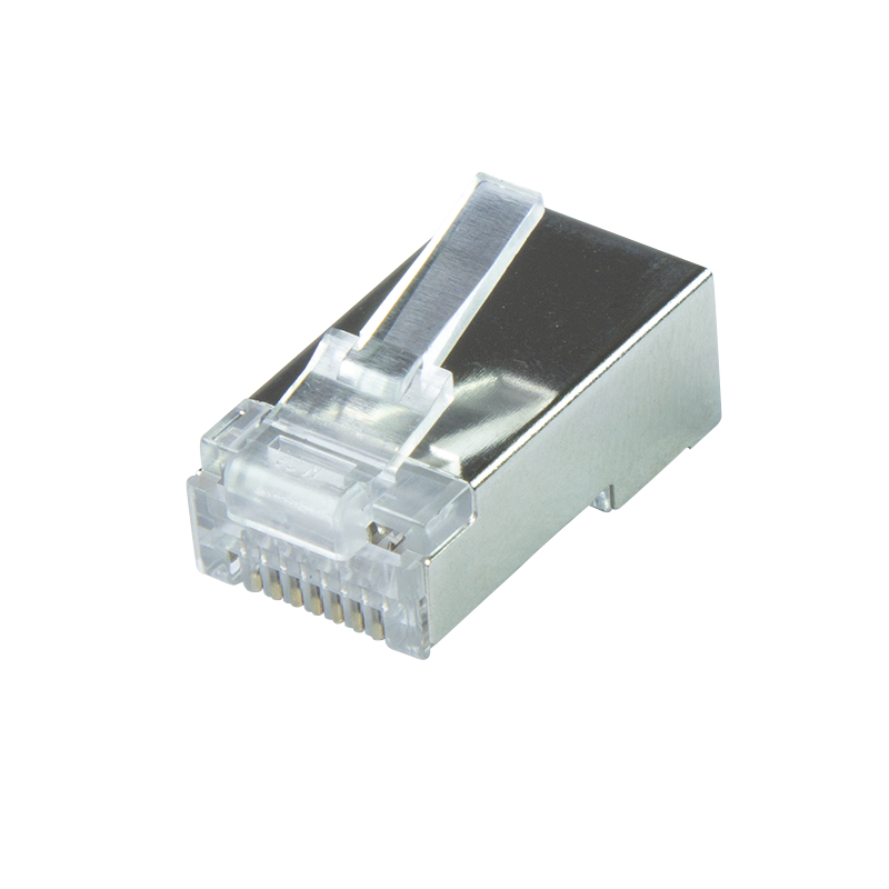 LOGILINK Connecteurs RJ45 Mâles Cat.6A STP Blindés Lot de 50